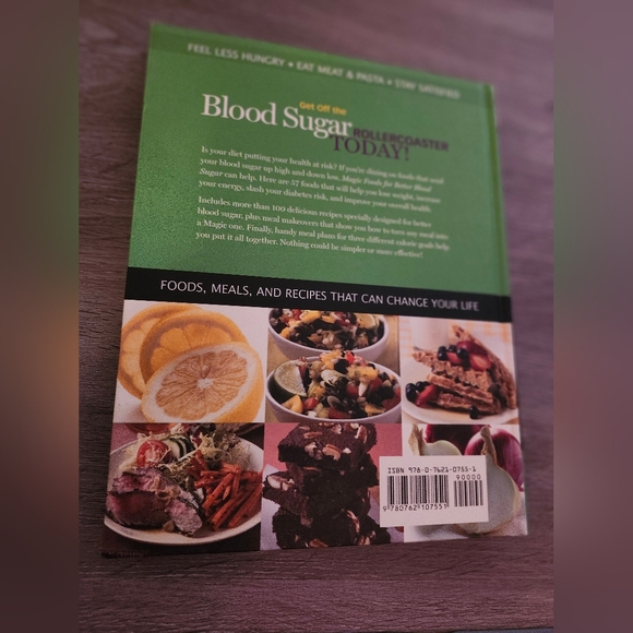 Magic Foods for Better Blood Sugar Book- Hard Cover - Picture 3 of 4